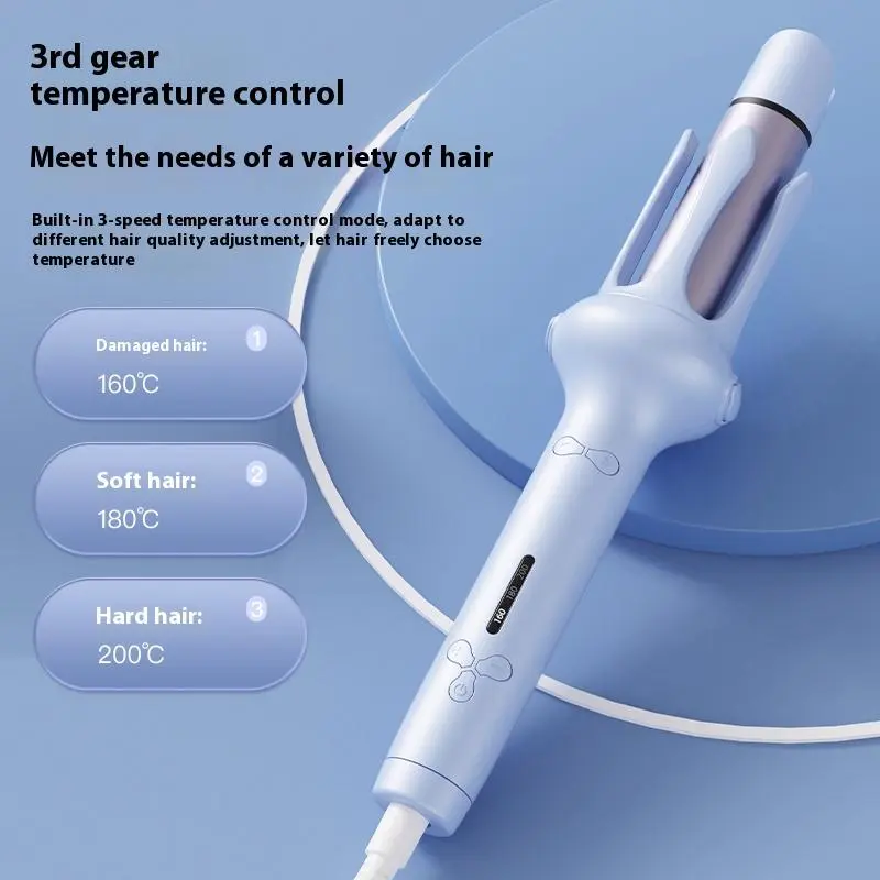 32mm Automatic Two-in-one Curling & Straightening Dual-purpose Curling Iron, Negative Ion Anti-scalding Long-lasting Styling Tool 7
