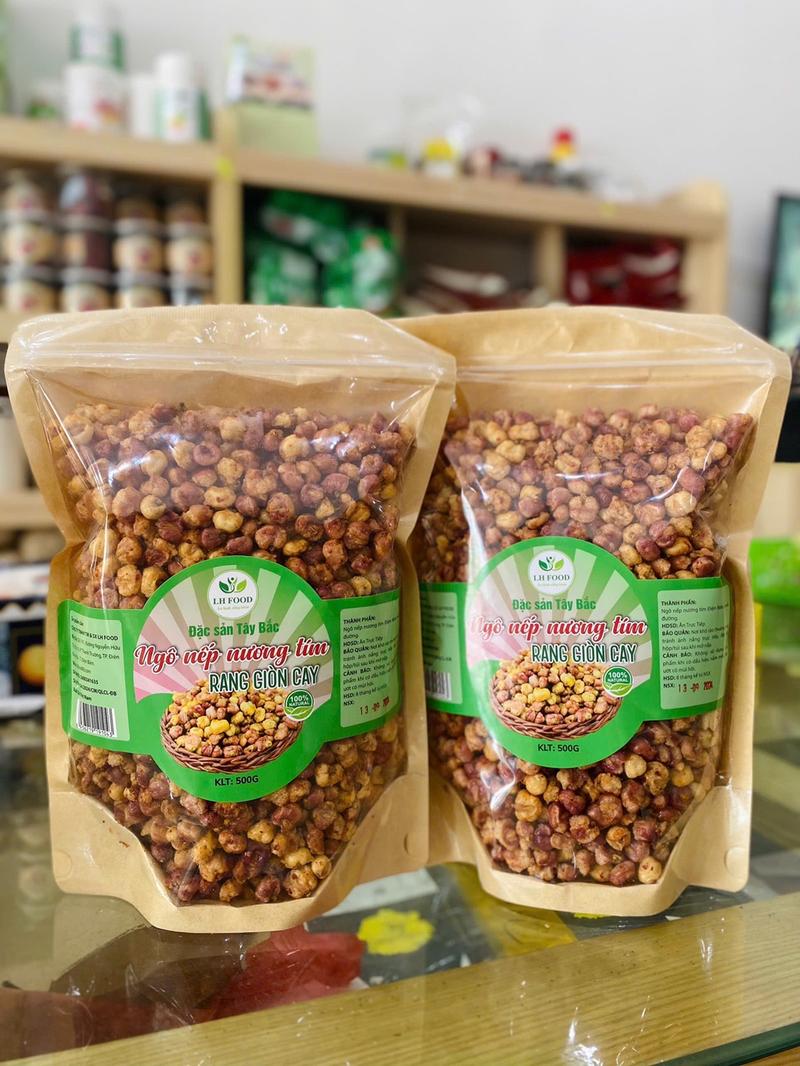 Product Introduction of Ngô Nếp Tím rang củi - vị cay mặn 5