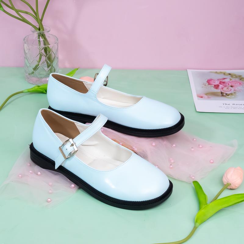 Giày Bệt Kiểu Quai Cài Ngang Bản To Pixie H319 6