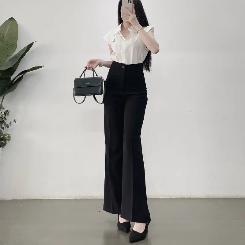 Quần tây ống đứng hack dáng thanh lịch Pants 2
