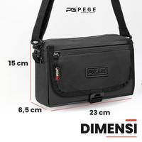 Gambar Hand Bag Pria Tas Slempang Multifungsi PEGE Darun Anti Air 3In1- PG 9113 dari Pege.id Kota Surabaya 5 Tokopedia