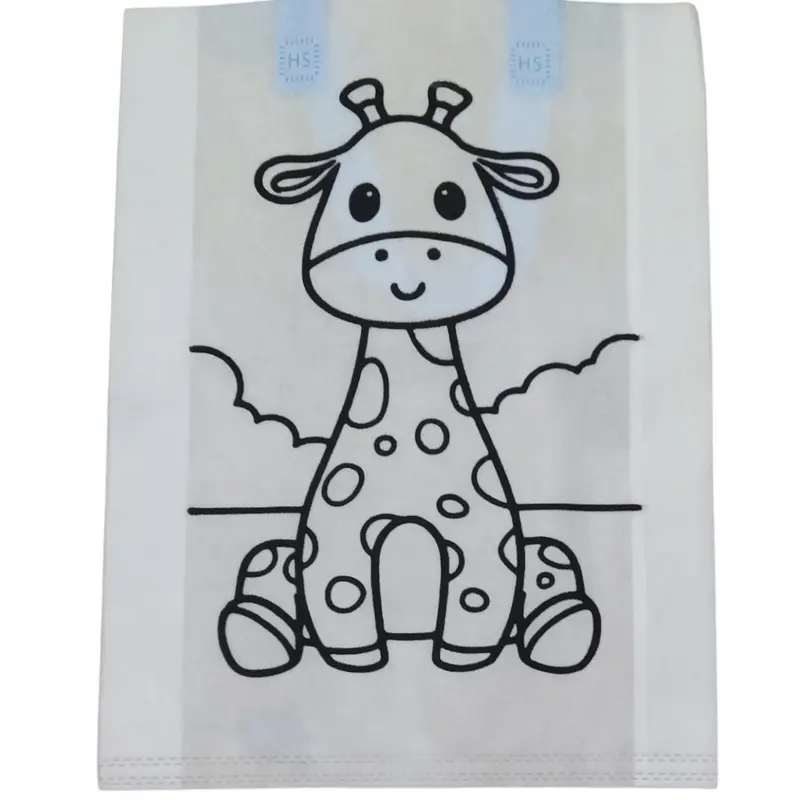 Tas Goodiebag / spundbond mewarnai 30x40cm Wanita Belanja 7