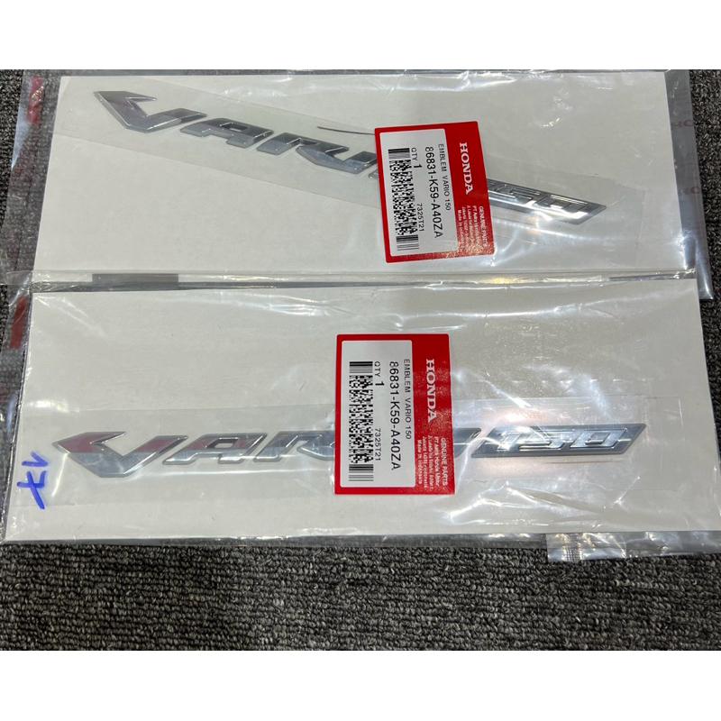 Tem chữ nổi Vario 150 đời 2017-A40ZA chính hãng Thailand