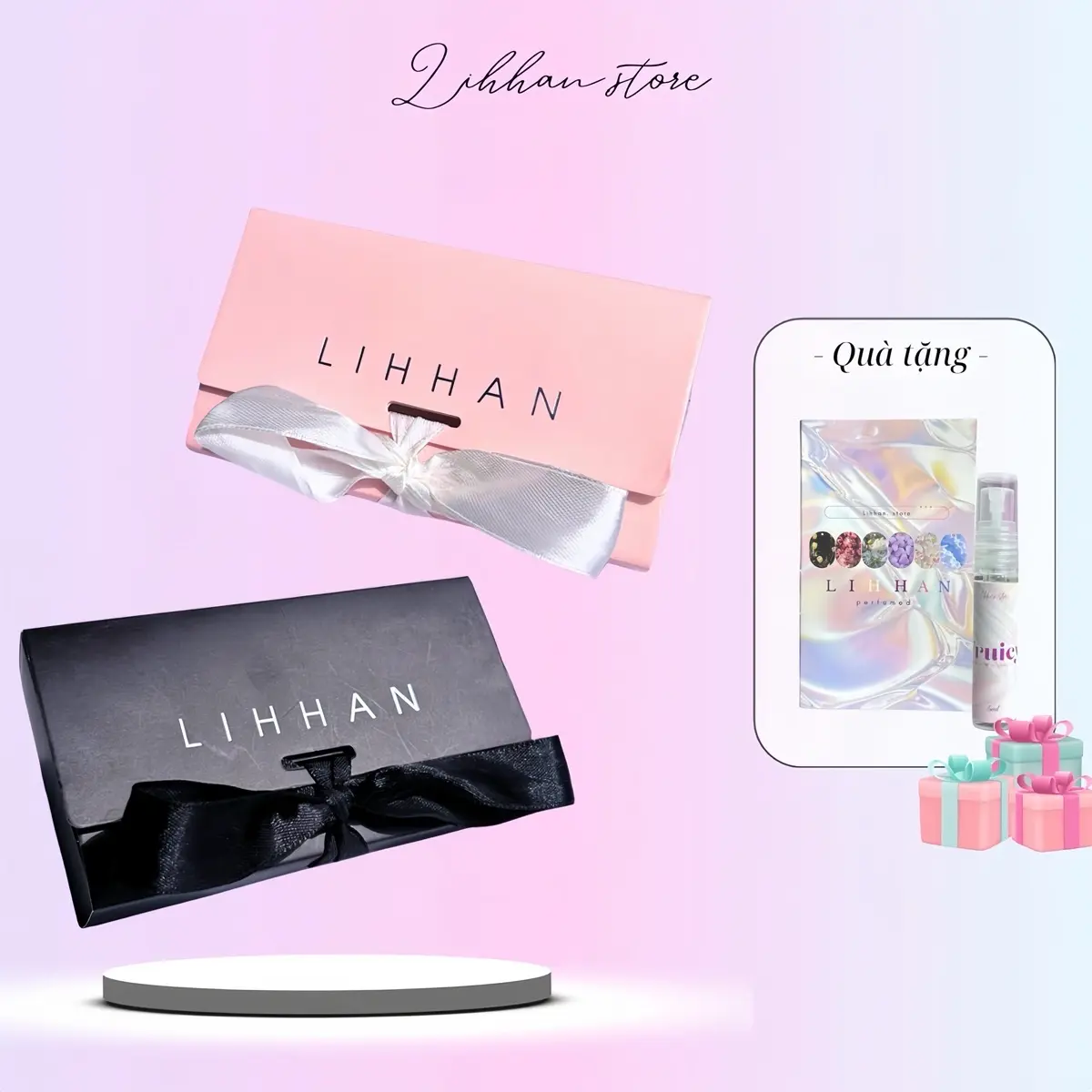 [ MUA 1 TẶNG 1 ] Nước Hoa Nữ Lihhan , Set 3 lọ 10ml ngọt dịu lưu hương lâu dành riêng cho học sinh thơm cuốn hút   - Cosmetic Xịt Thơm Perfume Women Tinh Dầu Mỹ Phẩm