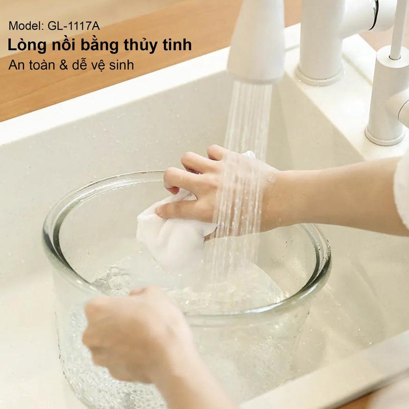 Product Introduction of Gali lò nướng thủy tinh, 12 đến 17 lít, đa chức năng chiên, rã  đông, rang, làm bánh pizza hàng nhập khẩu chính hãng bảo hành 12 tháng 17
