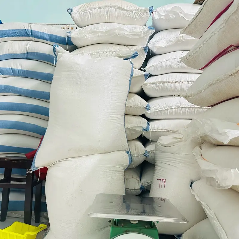 Gạo Thơm Lài dẻo vừa túi 5kg thơm nhẹ mềm cơm nở ít Hạt Gạo Food gao ham gaoong cuast 3