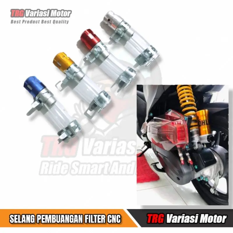 Selang Pembuangan Filter Tube Drain CNC Universal Motor