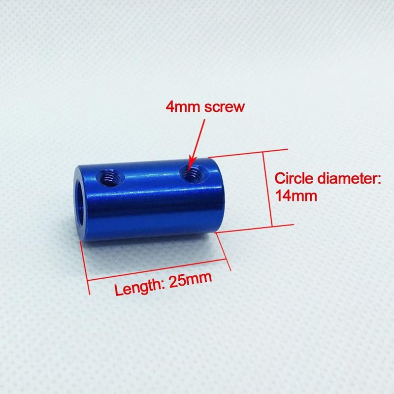Product Introduction of 2pcs New Motor Accessories Stepper Motor Connector 3D Printers Parts Coupling Device Blue Shaft Coupler Rigid Shaft Coupler 13