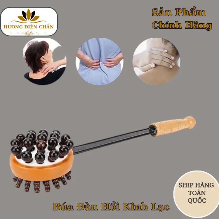 Búa Đàn Hồi Đả  Thông Kinh Lạc Dễ Sử Dụng Êm Dịu Dụng Cụ Massage