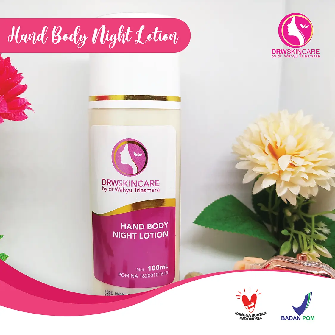 Lotion Malam Drw Skincare Original