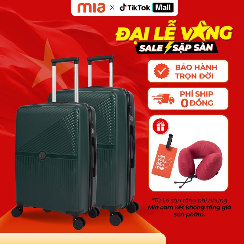 [ĐẠI LỄ SALE TO] Combo Vali Larita Halix S+M, S+L M+L, S+M+L Vali kéo du lịch Chất liệu Nhựa PP siêu bền bỉ, hạn chế bể vỡ, chịu mọi va đập, Khoá số TSA chuẩn HOA KỲ - Vali MIA MIỄN PHÍ BẢO HÀNH TRỌN ĐỜI. Vali chính hãng, Vali xách tay kí gửi, Vali 2024