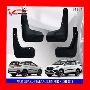Mudguard Karpet Lumpur Terios - Mud Guard All New Rush 2018 - 2022