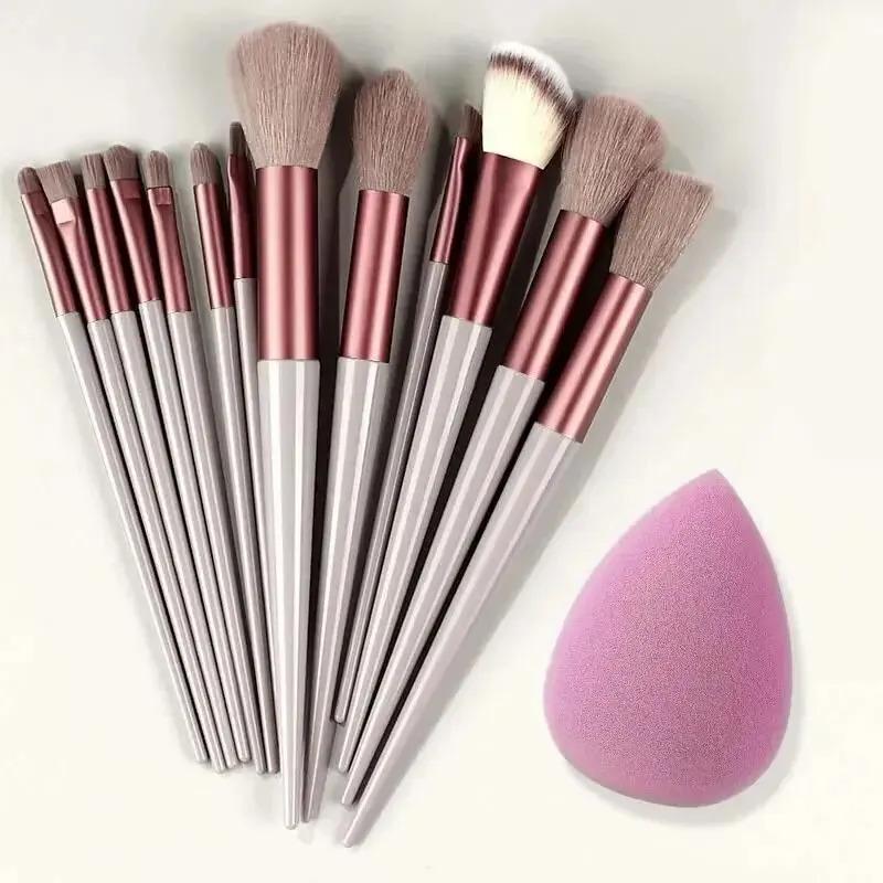 Product Introduction of Makeup Brush Set soft fluffy professona cosmetic foundation powder eyeshadow Kabuki blending make up brush beauty tool makeup 9
