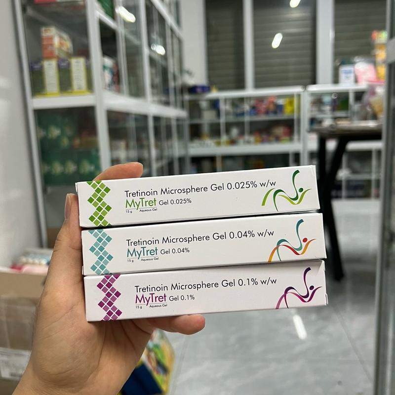 Gel tretinoin NHỰA ấn độ  kem  trị mụn
