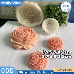 Cetakan Bunga Melati 3D Silikon DIY - Untuk Kue, Lilin Aroma, Epoxy Resin, Jelly & Puding