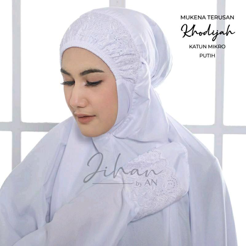 MUKENA SITI KHADIJAH ORI, KATUN MIKRO mukenah  dewasa 0
