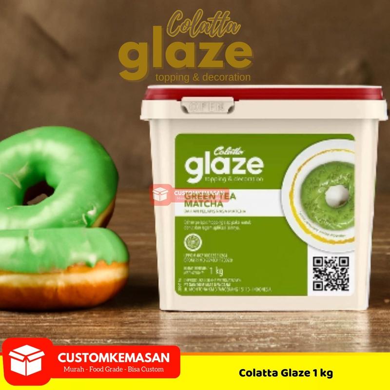 Colatta Glaze / Selai Dark Cokelat 1kg / Selai Tiramisu 1kg / Selai Roti / Topping Selai Colatta Glaze 6