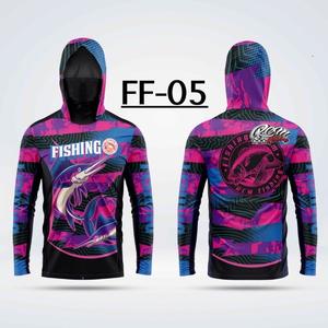 ชุดว่ายน้ำรูปปลา FF มาพร้อมหมวก RCMA และแจ็คเก็ตกันแดด ป้องกันรังสีอัลตราไวโอเลตและรังสีเอ็กซ์เรย์ ของคุณภาพสูง เสื้อ  ตก  ปลา  แขน  ยาว