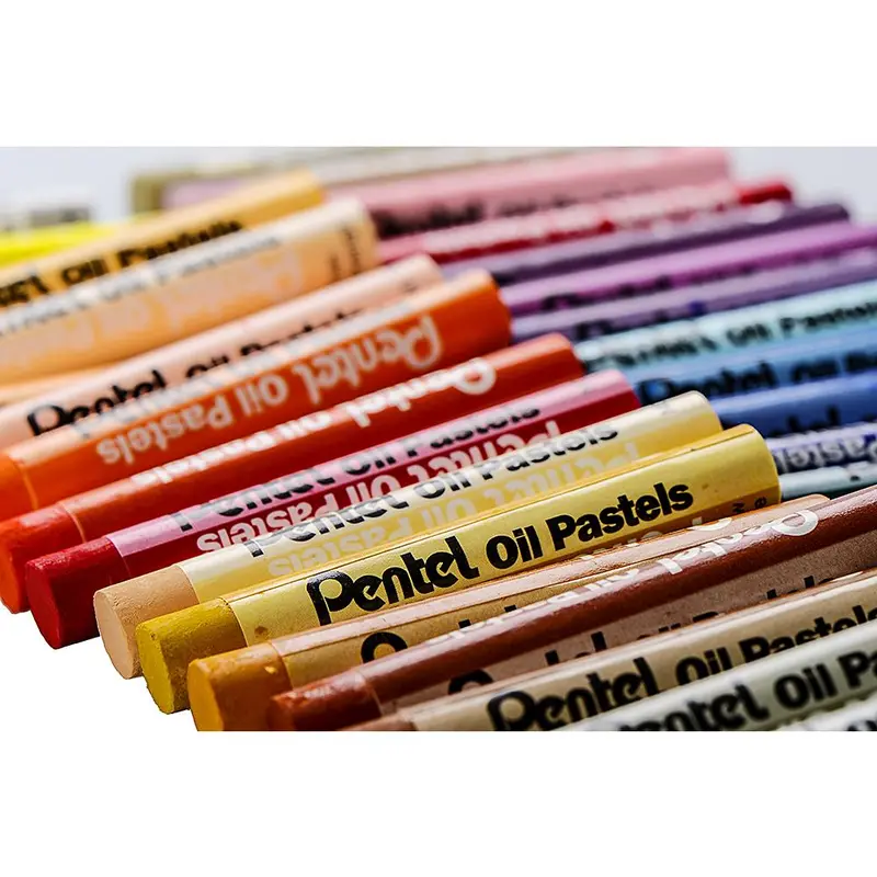 Bộ 36 Sáp Dầu Pentel PHN-36 Sáp Mềm Độ Nhấn Chồng Màu Tốt 2