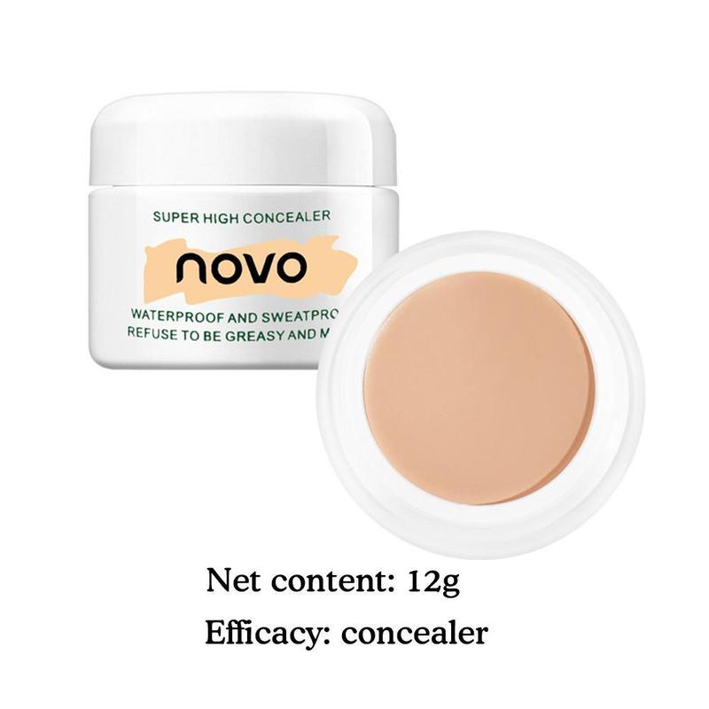 Product Introduction of NOVO Concealer Palette Flawless Concealer Long-lasting Control Acne Tattoo Cover Oil Dark B9I8 26