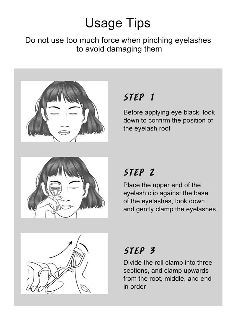 Product Introduction of [Local Shipping] 3/4 Piece Set Long Lasting Waterproof Mascara Black Eyeliner Eyebrow Pencil With Free Eyelash Curler 26