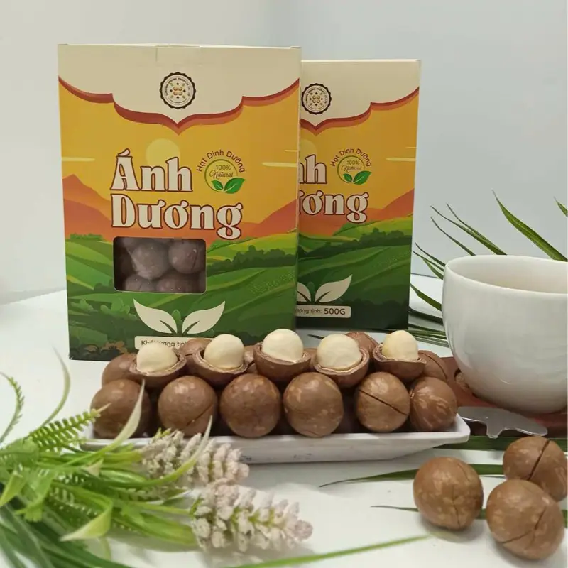 500Gr MACCA sấy-chẻ tay-Có hồ sơ công bố, Xuất hoá đơn công ty đầy đủ - Ánh Dương - Hạt được chẻ tay thủ công - Ăn Vặt, Nuts, Food Cay Snack 3