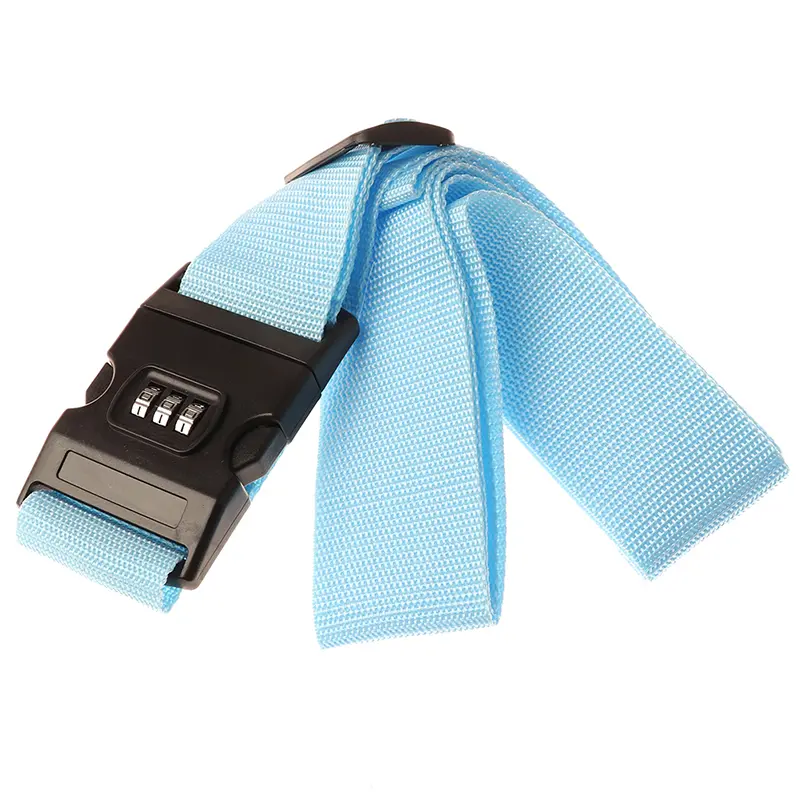 Dây Đeo Đóng Gói Nylon Bền, 1 Cái, Cho Vali Hành Lý Du Lịch, Khóa An Toàn, Thắt Lưng Da Phụ Kiện 7