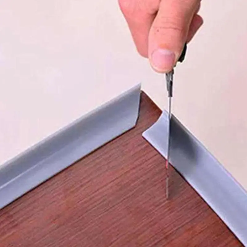 Dải Niêm Phong Giữ Nước Phòng Tắm Bằng Silicon, Bền, 1 Miếng Và Chống Thấm Nước, X5Q5 3