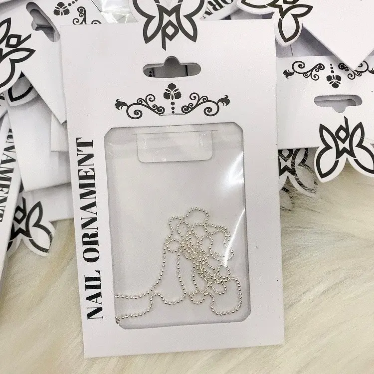Dây xích bi trang trí nail dài 50cm