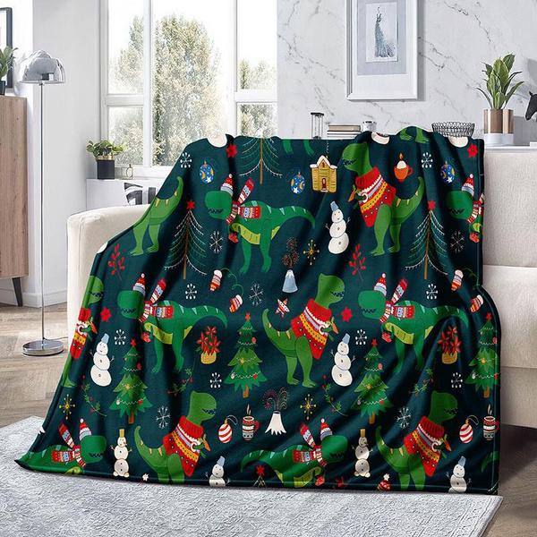 Product Introduction of Christmas Blanket For Kids Merry Christmas Blankets And Throws Ultra 3D Blankets Christmas Theme Home D Cor For Winter Bedding, Couch And Gift 15