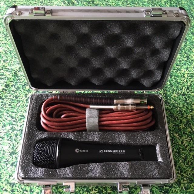 Micro có dây hát karaoke 838 II cao cấp - MIC SENNHEISER 838II S - Micro Karaoke 838