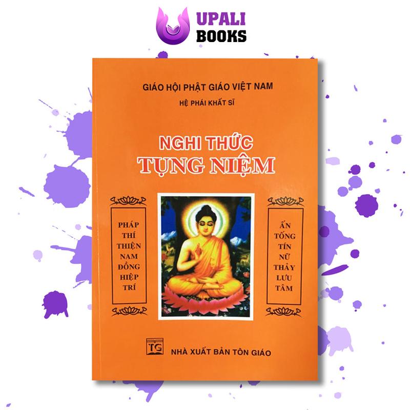 Sách - Nghi Thức Tụng Niệm (Hệ Phái Khất Sĩ) - Upali Books 0