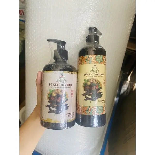 [Sỉ] 1 chai Dầu Gội Bồ Kết Thảo Dược 800ml Gội Đầu