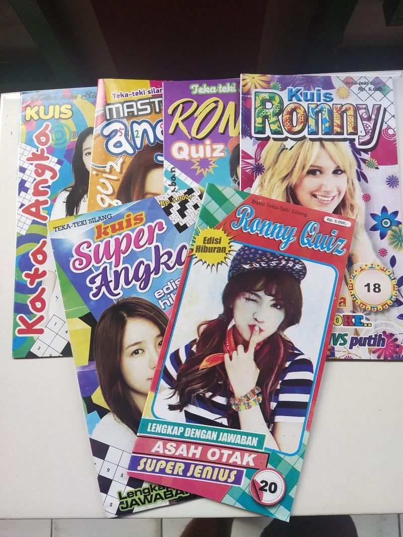 Product Introduction of (6buku) Teka Teki Silang/TTS ukuran Panjang 2