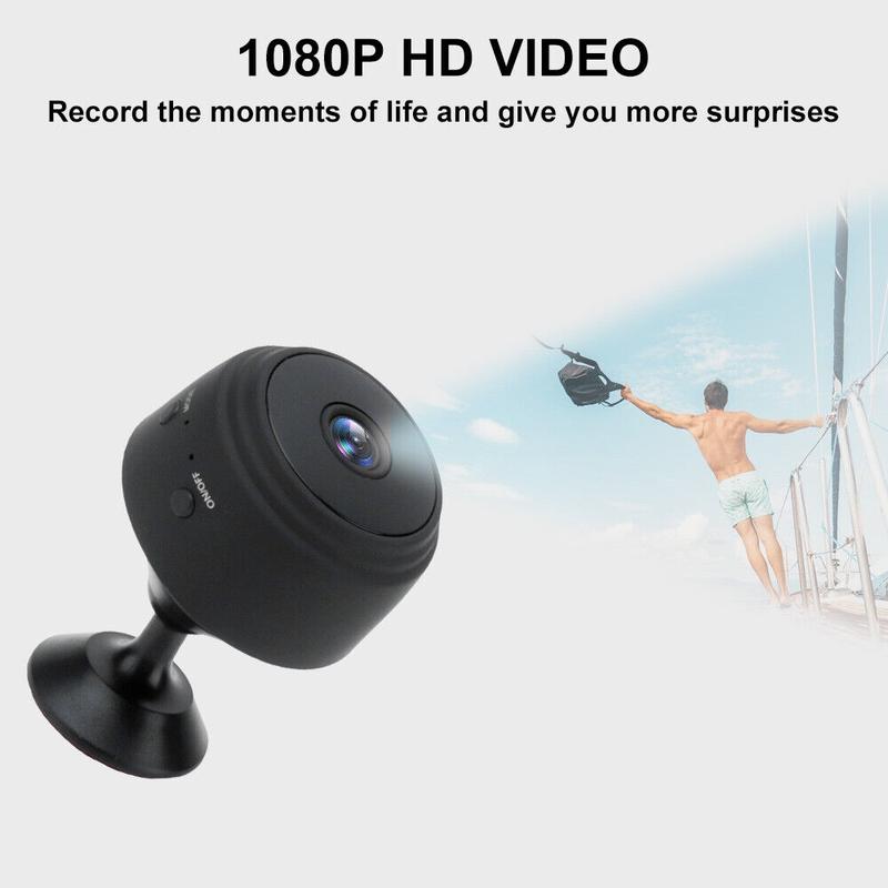 1080P HD WiFi Wireless Mini IP Camera Home Security Night Vision Cam CCTV DVR +32GB Adjustable Button 7