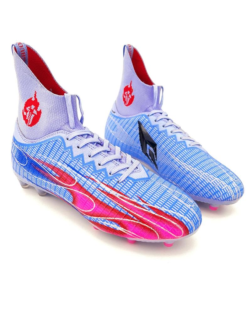 Product Introduction of Men's Professional Competition Training Fashion Football Shoes, High-performance Football Shoes with Strong Wraparound and Support, Lace Up Soccer Shoes 2