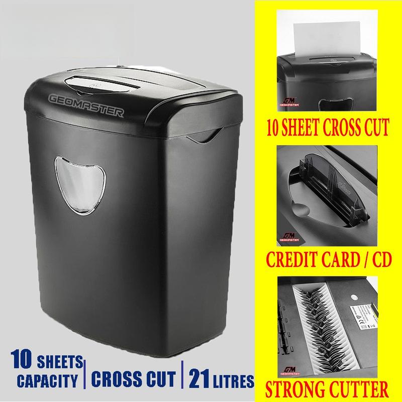 Product Introduction of Máy hủy tài liệu, chịu lực, cắt chéo, cắt 10 tờ 17