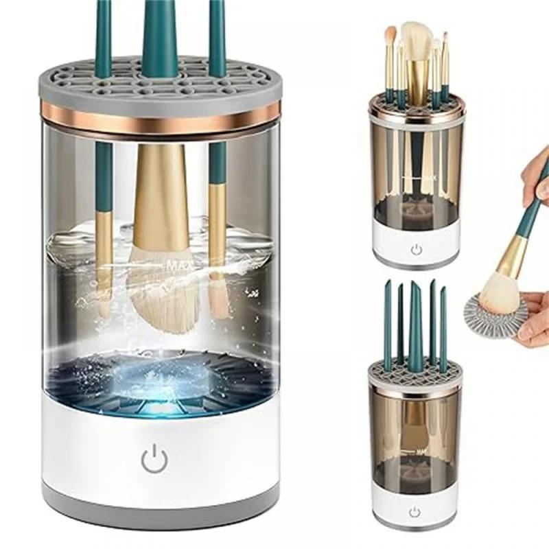 Electric Makeup Brush Cleaner Cosmetic Brush Cleaner Dryer Machine ...