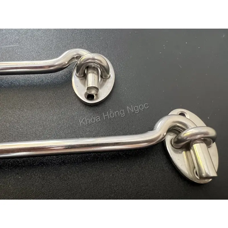 Móc gió cửa sổ móc cài chống va đập INOX đúc dày cao cấp 2