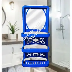 Rak Cermin Kamar Mandi Luxury 3S   Bath Holder + Mirror Luxury