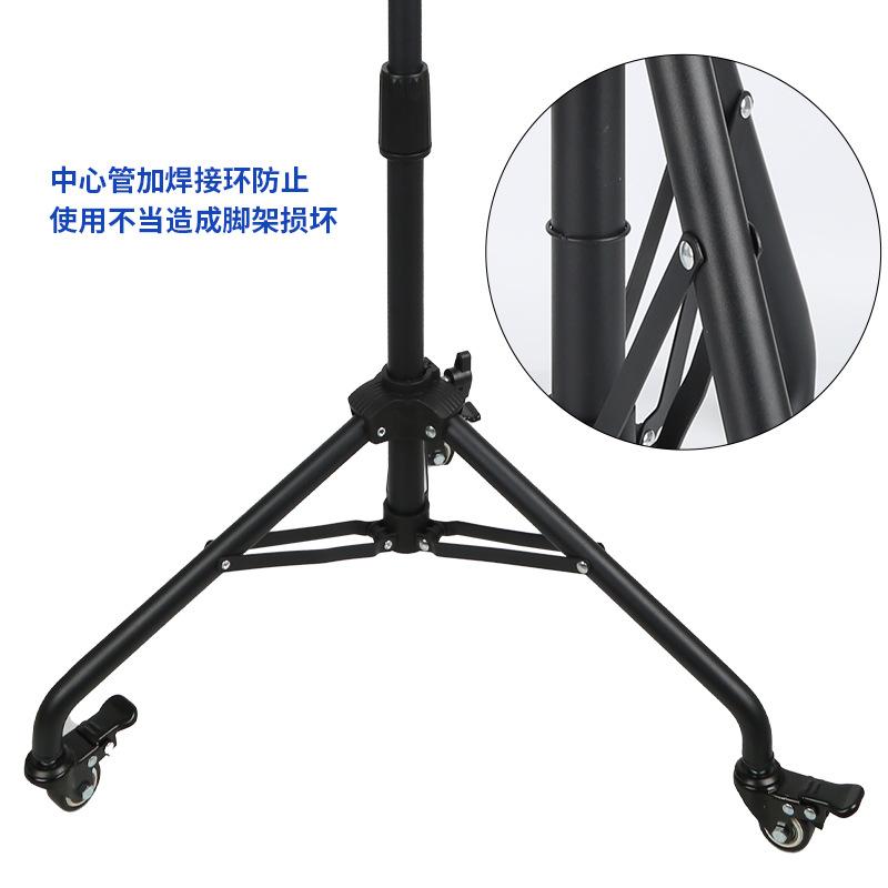 Product Introduction of Mobile Selfie Universal Wheel Tripod Live Broadcast Movable Floor Mobile Phone Bracket Tablet Tripod 22