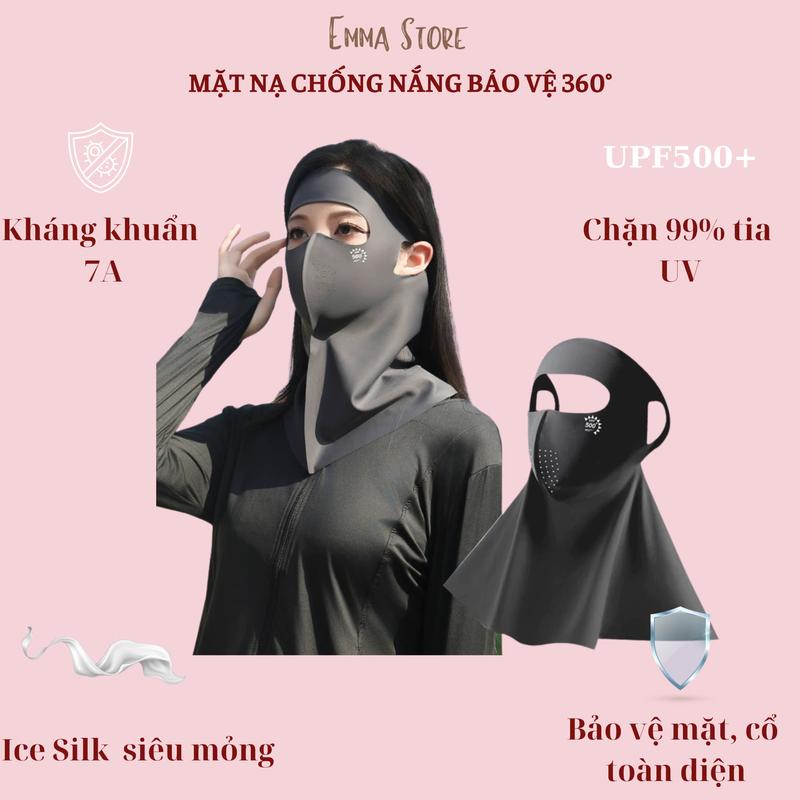 Mặt nạ chống nắng bảo vệ toàn diện, che nắng hiệu quả 360 độ Emma Store 1