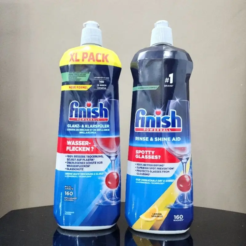 Nước làm bóng Finish 800ml XL PACK Dùng cho máy rửa bát - ĐỨC 7