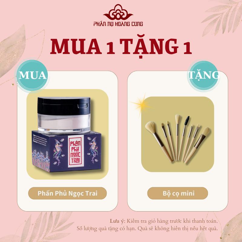 Phấn Phủ Ngọc Trai Kiềm Dầu Nâng Tone Cosmetic Mỹ Phẩm - Phấn Nụ Hoàng Cung Trang Điểm phấn  phủ phấn _ phấn  phủ dạng bột kiềm dầu