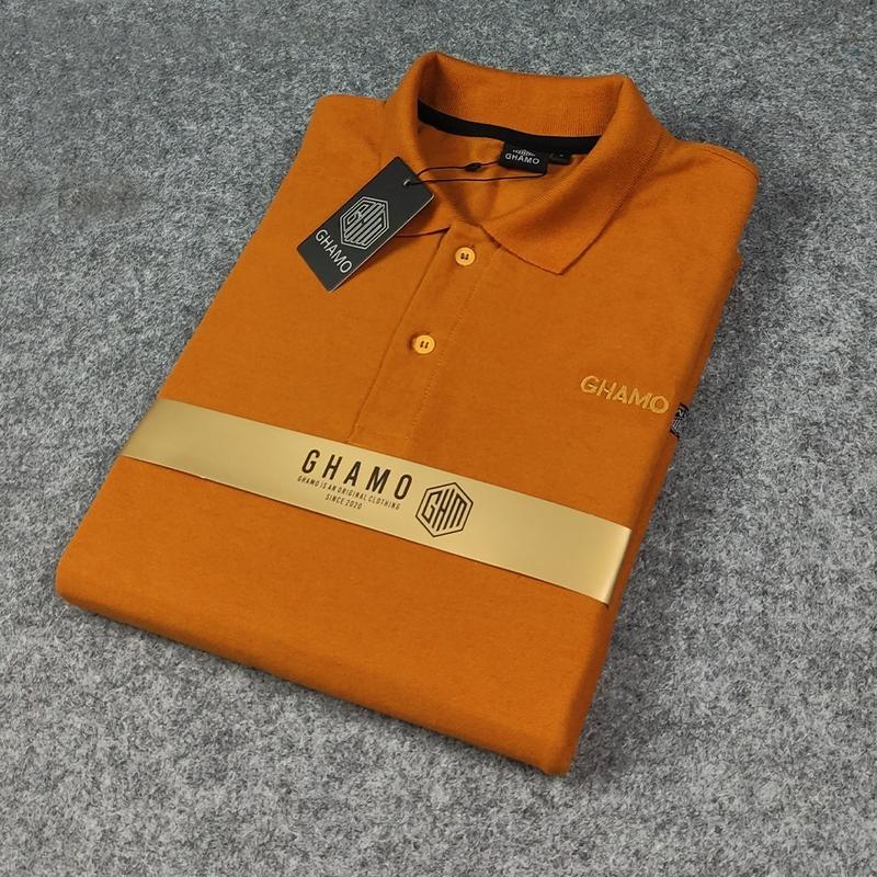 Product Introduction of Kaos Krah Polo Shirt Pria Distro Keren Kaos Polo BerKerah Pria Dewasa Katun Serat Lengan Pendek Baju Fit Panjang Motif T-Shirt Atasan Casual Santai 3