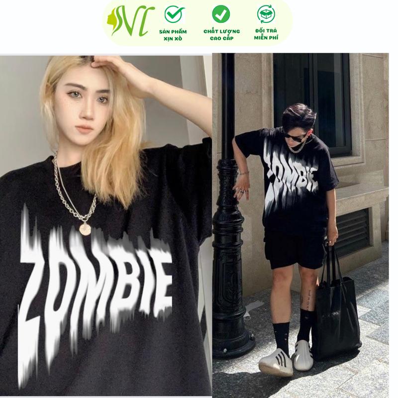 Áo thun cặp đôi nam nữ  áo thun nữ cặp tình yêu tay lỡ unisex ZOM dễ thương - áo phông tình nhân - Ngừ Đẹp Vì Lụa Cotton Voi Lịch 3