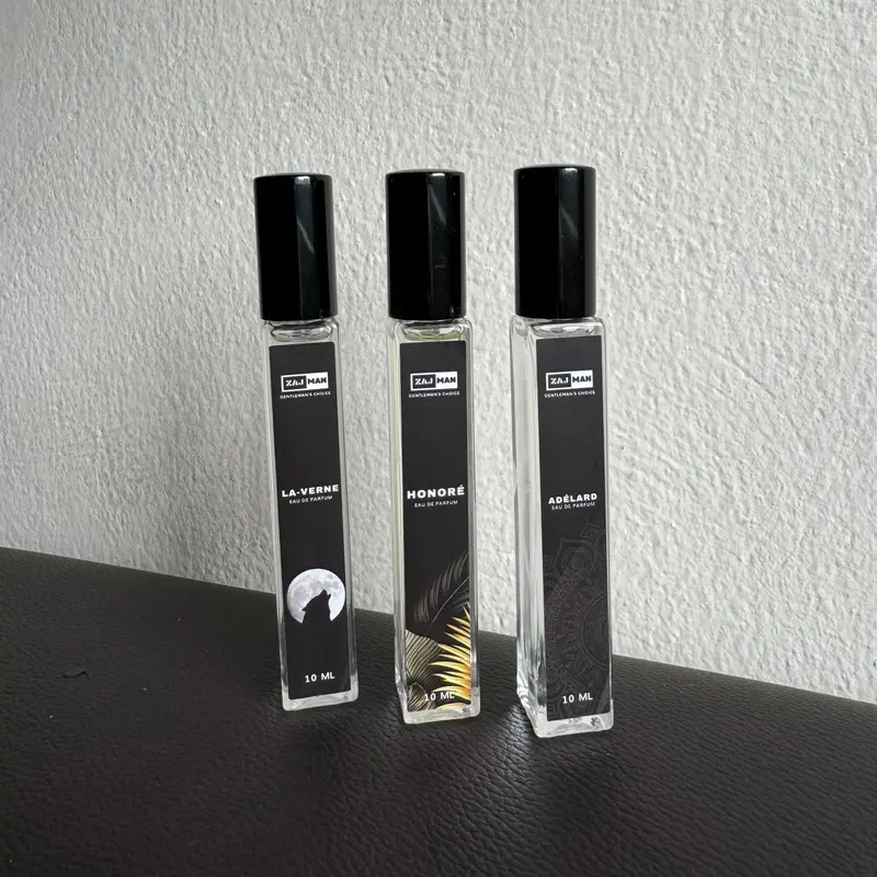 [COMBO BLACKBOY] 3 Chai Nước Hoa Nam Perfume (10ml) Honoré, La-verne, Adélard Lưu Hương 6 Đến 8 Giờ - Hàng Chính Hãng ZAJMAN Cosmetic Xịt Thơm 1