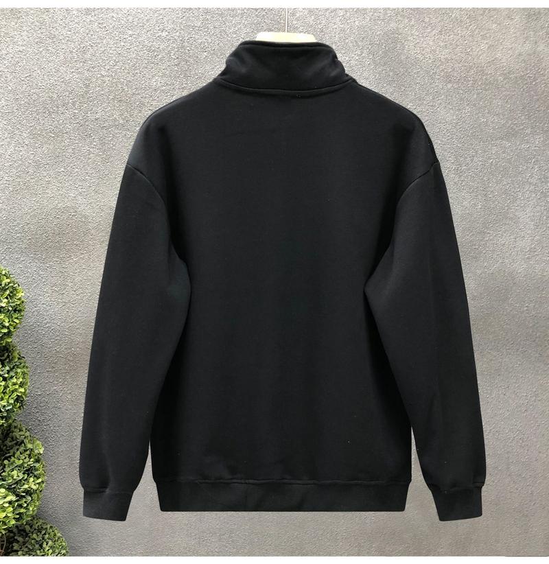 Product Introduction of Everyday Joker Half Zipped Stand Collar Sweater Men Trendy Brands Early Autumn Coat 2024 Spring and Autumn New Men's Coat 9