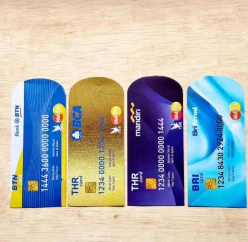 GRATIS ONGKIR √ | Amplop lebaran unik 2025 terbaru√ | ampao lebaran model ATM bank berbagai varian 4