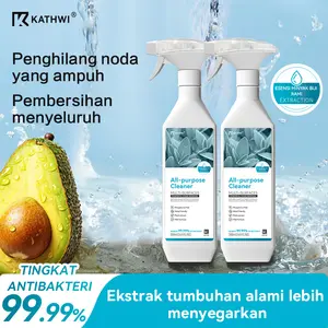 Kathwi pembersih serbaguna Kitchen Toilet Liquid Anti-bacterial Anti-grease Lavender